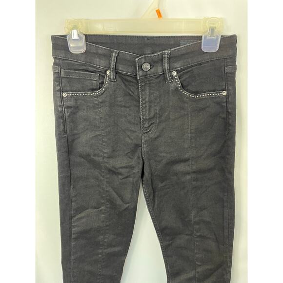 AllSaints Miller Studded Skinny Jeans - Picture 5 of 10